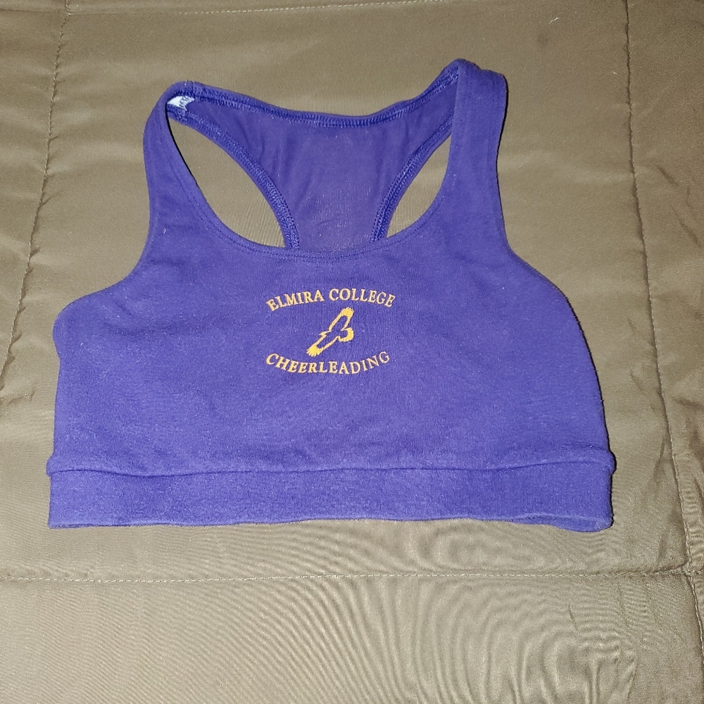 Elmira College sports bra
